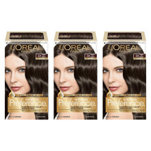 L'Oreal Paris Superior Preference Fade-Defying + Shine tarts hajszn 5A hamubarna 3 db-os hajfestk csomag