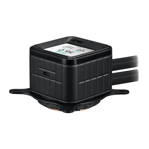 ASUS Refrigerador líquido - ASUS - Prime LC ARGB LCD - Tela LCD de 2,3 polegadas - Bomba Asetek - Ventiladores ARGB 1