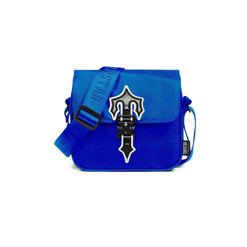 T messenger bag-blue/