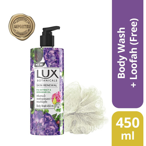 Lux Botanicals Gel Ντους Αναζωογόνησης, Φυσικά Εκχυλίσματα, Χωρίς Παράγοντες - 450 ml /15.2 Fl.Oz 1