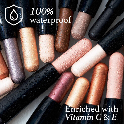 Julep Μολύβι Σκιάς 101 Κρέμα σε Πούδρα Waterproof, Mink Mauve Shimmer 2