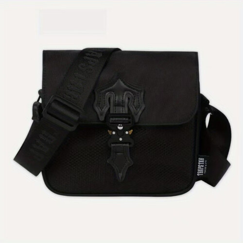 T messenger bag-pure black/