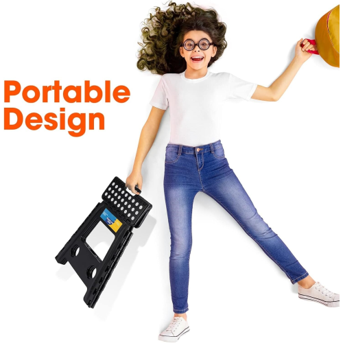Foldable Step Stool  Multipurpose Portable Antislip 150KG Holding 1