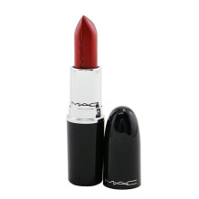 MAc by MAc Lustreglass Lipstick - # 545 glossed And Found (Midtone Red With Red Pearl) --3g01oz(D0102H5F2D2)