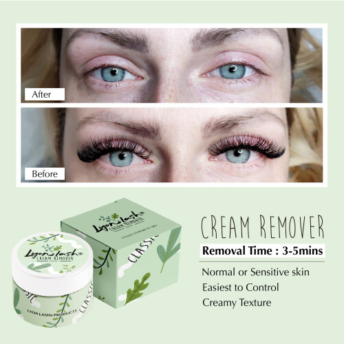 LyonLash Pro Απαλή Κρέμα Αφαιρετικού 15g 0.51fl. oz | Αφαιρεί Γρήγορα Κόλλα Extensions Βλεφαρίδων 2