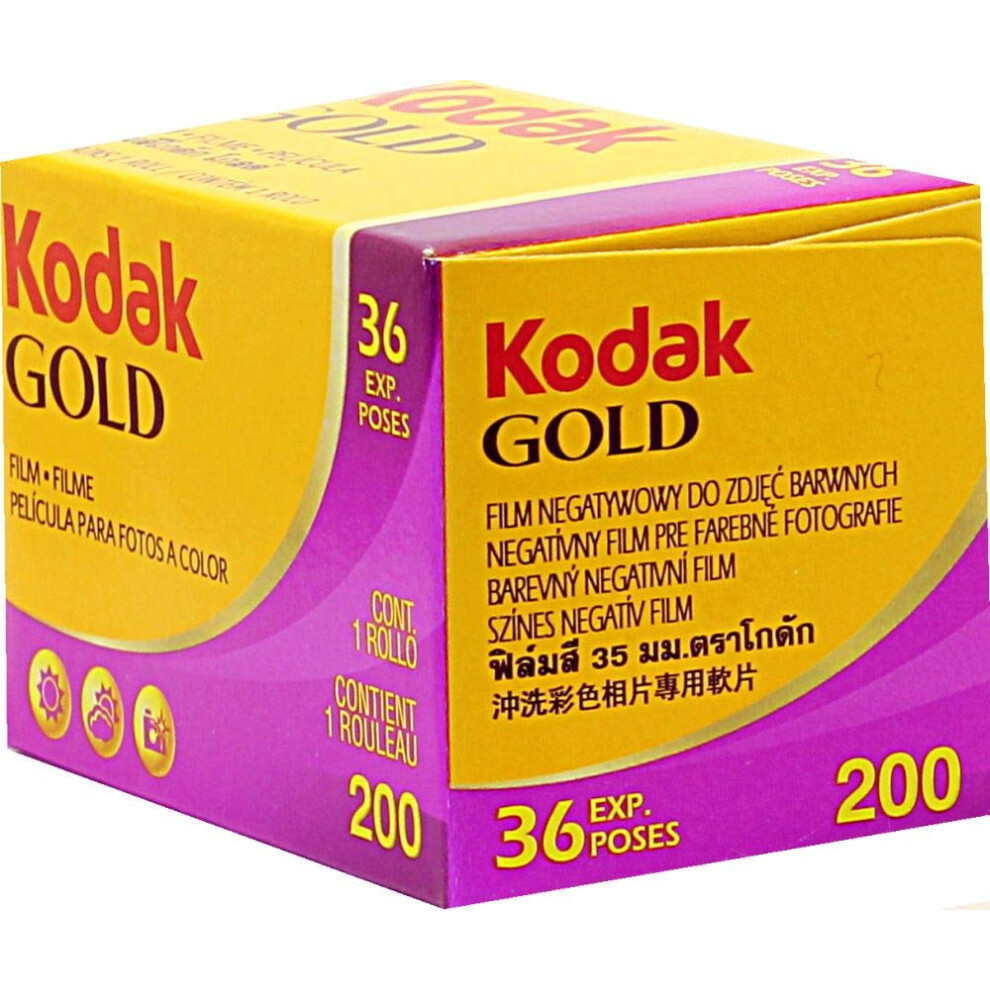 Kodak Gold 200 Color Negative Film (ISO 200) 35mm 36-Exposures  603 3997
