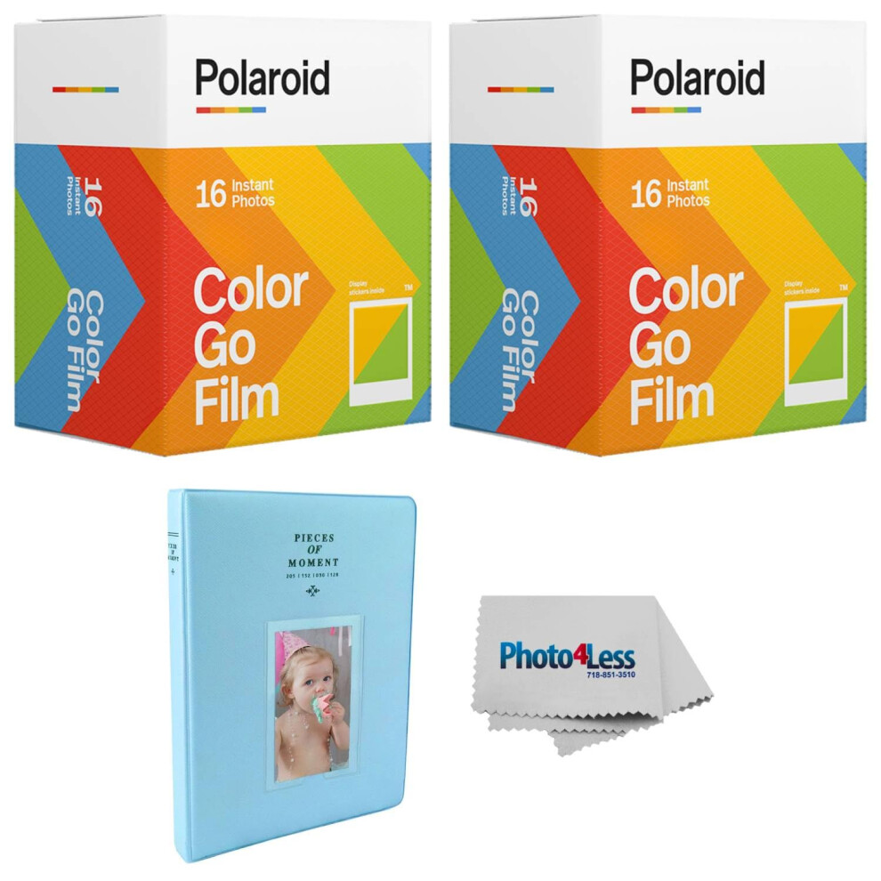 New Polaroid Go Color Instant Film - Double Pack X2 Photo Album For Go Film Prd6017
