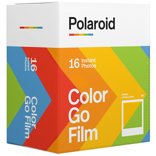 Polaroid Polaroid GO Έγχρωμο Άμεσο Φιλμ - Διπλή Συσκευασία X2, Άλμπουμ Φωτογραφιών για Φιλμ Polaroid GO 2