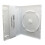 CheckOutStore (25) Premium Standard Μονοί DVD Θήκες 14mm (Λευκό) 1