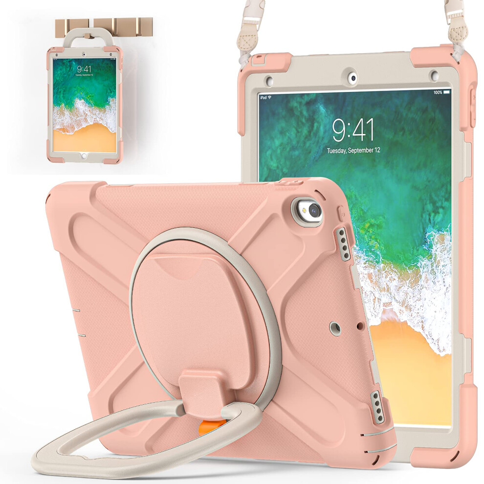 Batyue 10.5 Inch Case For Ipad Pro 2017 Released/Ipad Air 3Rd Generation 2019 Released;Rugged Heavy Duty Protective Cover With Pencil Holder 360 Swive 727431653475