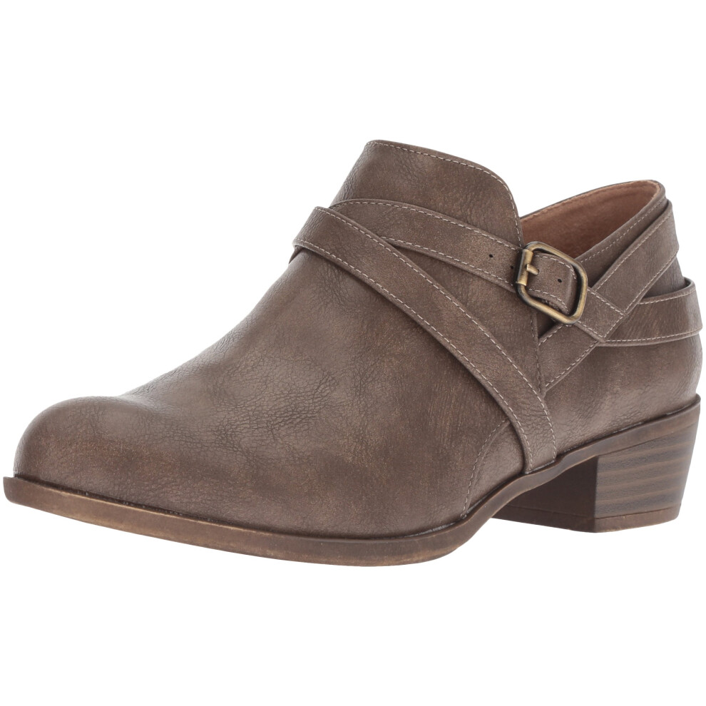 LifeStride Women's ADLEY Boot taupe 8 W US