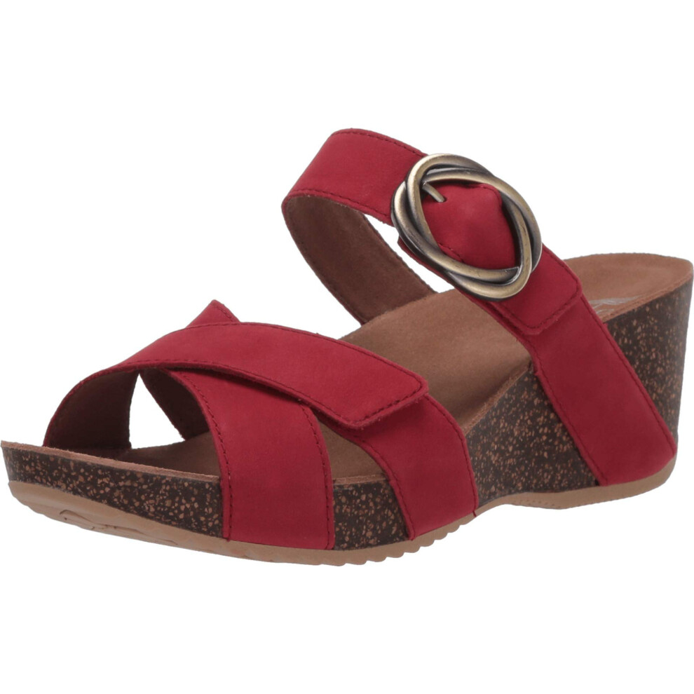 Sandales     enfiler Susie rouges pour femmes de Dansko, pointures 7,5     8 M US