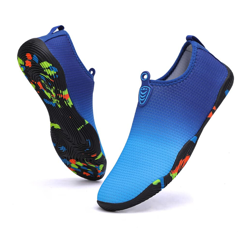 Vsufim Quick-Dry Water Sports Barefoot Shoes Aqua Socks for Swim Beach
