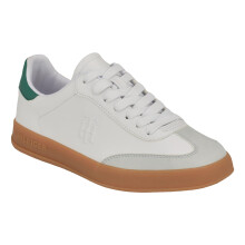 Tommy Hilfiger Women's SARHLI Sneaker White/Green 140 5