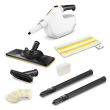 Vassoura limpadora a vapor Karcher SC 1 multi Up - Potência 1200W - Acessórios específicos - multifuncional