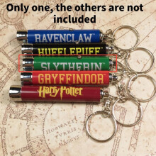 (Slytherin) Potter Harry Laser Pen Keychain Stylish Decoration Boy Book Functional Multi Bag