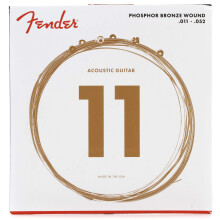Fender Phosphor Bronze Akoestische Gitaar Snaren, Ball End, 60CL .011-.052