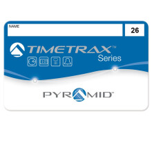 Pyramid Time Systems 41303 Swipe Cards 26-50 for TimeTrax TTEZ  TTEZEK  PSDLAUBKK  TTPRO  TTMOBILE  Time Clock. Requires 25 Employee Upgrade Software