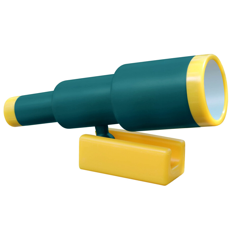 Accessoires de jeux Jungle Gym Kingdom - T   lescope de bateau pirate pour enfants - Fixation en plastique pour cabane dans les arbres, aire de jeu