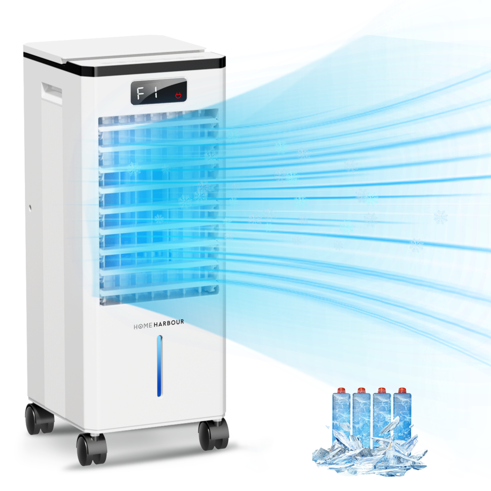 Home Harbour Portalble Air Conditioner | 3-in-1 Windowless Air Cooler 4 Modes, 3 Speeds