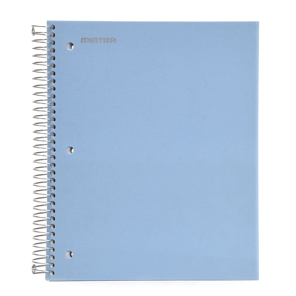 Mintra Office Durable Spiral Notebooks  5 Subject (Arctic Ice  College Ruled 1pk)-image-OPC-PFNDSKD-NEW