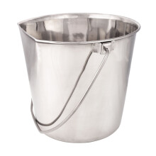 ProSelect Edelstahl-Eimer mit flachen Seiten  langlebige Eimer fr Zune, Kfige, Kisten oder Zwinger  15,2 cm, 2 Quart
