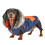 Puppia Orson Dog Coat - Red - M 4