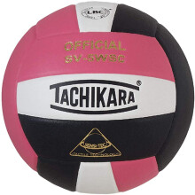 Takikara komposit volleyboll rosa/vit/svart