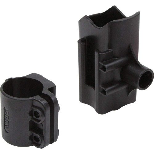 Abus Abus granit 460-11,8 polegadas preto u / 12 mm alcatr   o redondo 1
