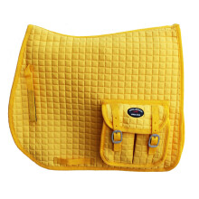 Manta de silla de montar acolchada con contorno ingl   s multiusos CHALLENGER Horse 7212