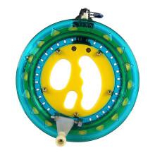 Mint's Kleurrijke Leven Vliegerlijn Winder 7 inch Dia met 600 voet Lijn (60 lbs) voor Kinderen/Tieners, Blauw