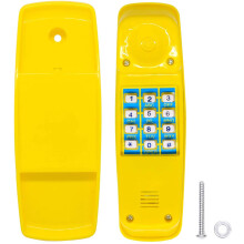 HAPPYPIE Leget?jstelefon til b?rn Gynges?t Telefon Foregive telefoner og l?ring Uddannelsestelefoner Plasttelefon Kreative b?rn Legetelefon til s