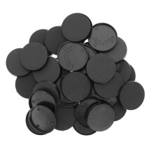 EveModel MB540 40PCS REDON MODELOS PL   STICOS Bases de 40 mm ou 1,57 polegada para jogos de miniaturas ou jogos de tabela de jogos de guerra