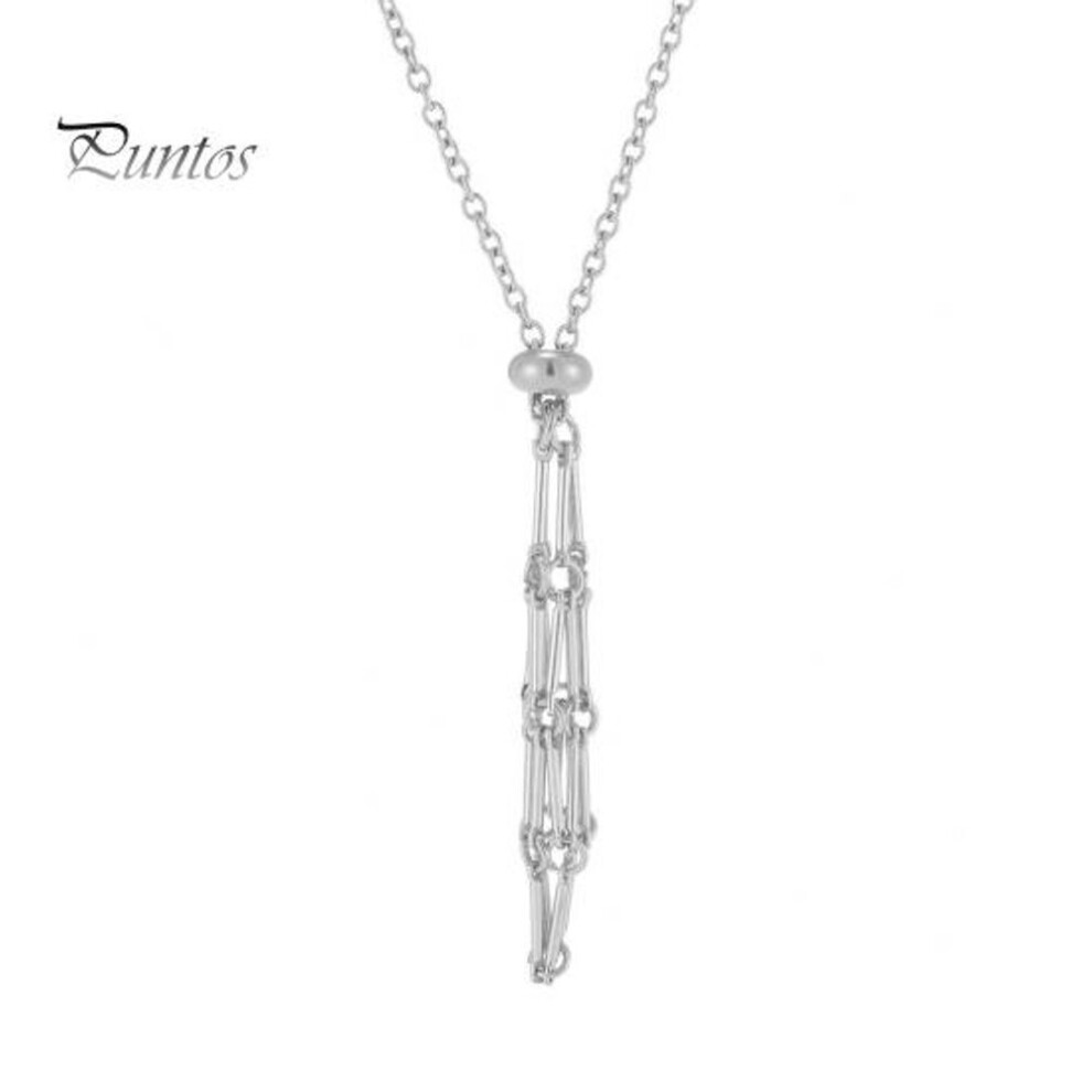 (silver, M) Crystal Holder Necklace Stainless Steel Natural Gemstone Holder Necklace Adjustable Empty Quartz Stone Cage For Men Women