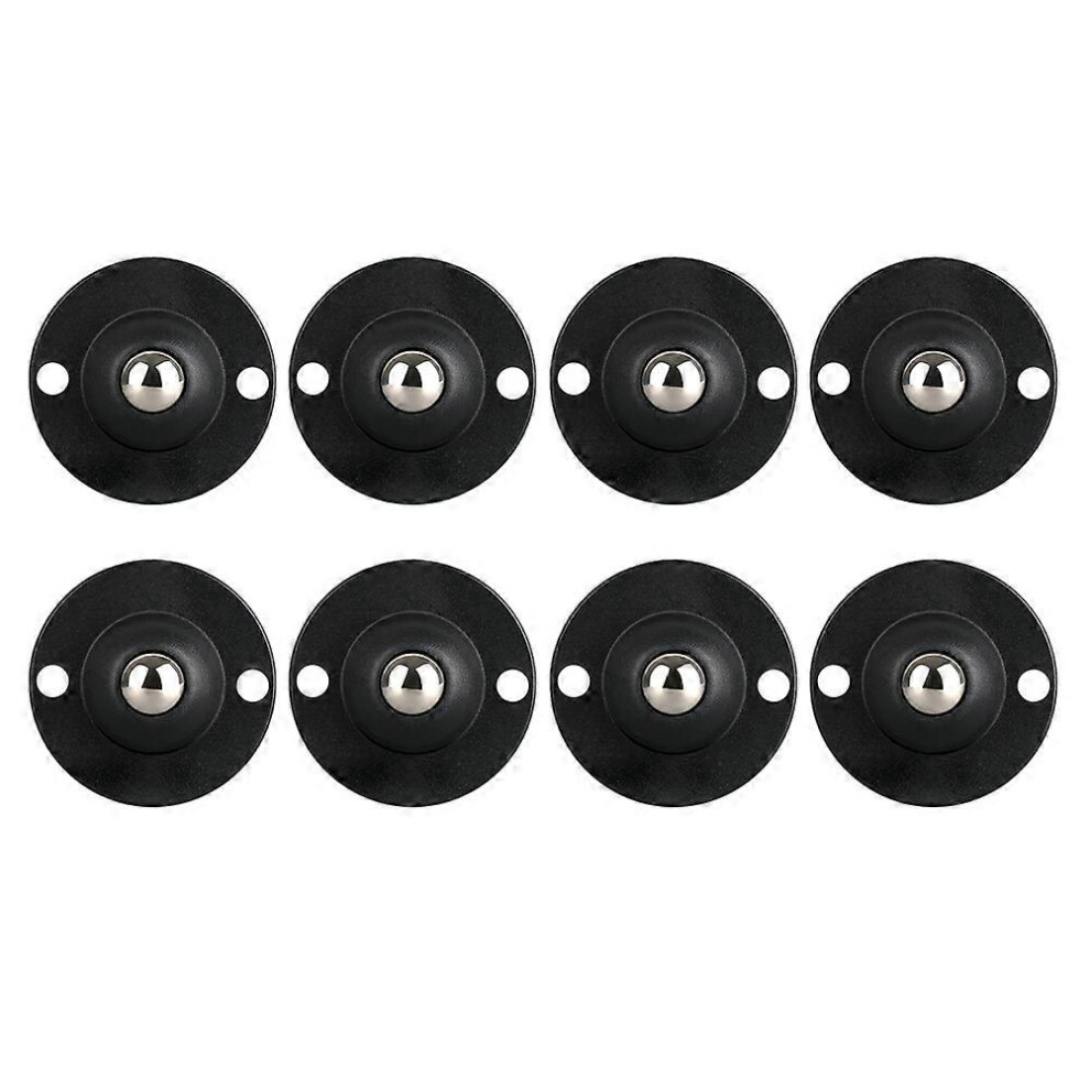 (As Show, One Size) 8Pcs Caster Wheel Replacement Adhesive Paste Pulley Storage Box Caster 4069016327606
