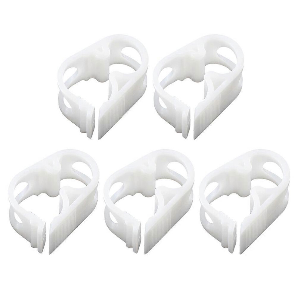 (As Show, One Size) 5Pcs Flow Control Hose Clamp Plastic Hose Clamp Shut Off Hose Clamp Tube Clamp 6974185866338