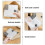 (As show, One size) CD Case Binder 12-Capacity CD Storage Book CD Storage Container CD Organizer 3