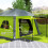 Outsunny (Green) Outsunny Inflatable Camping Tent, Easy Setup 2 Man Tent 6