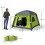 Outsunny (Green) Outsunny Inflatable Camping Tent, Easy Setup 2 Man Tent 3