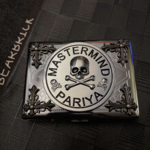 Original Skull Thick Pen Thin Rod Cigarette Box 20 Men And Women Creative Personalized Trend Storage Thin Portable Lengthened Retro