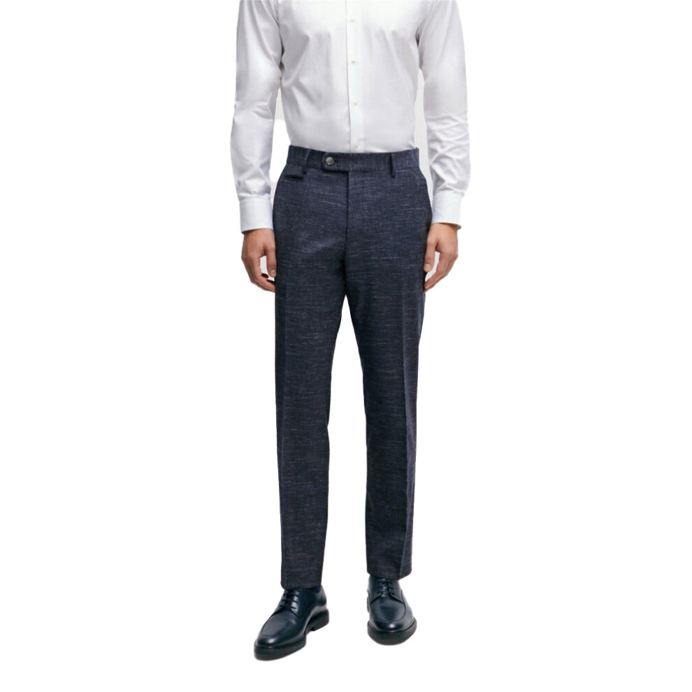(34R, Dark Blue) Boss Mens H-Genius Slim Trousers
