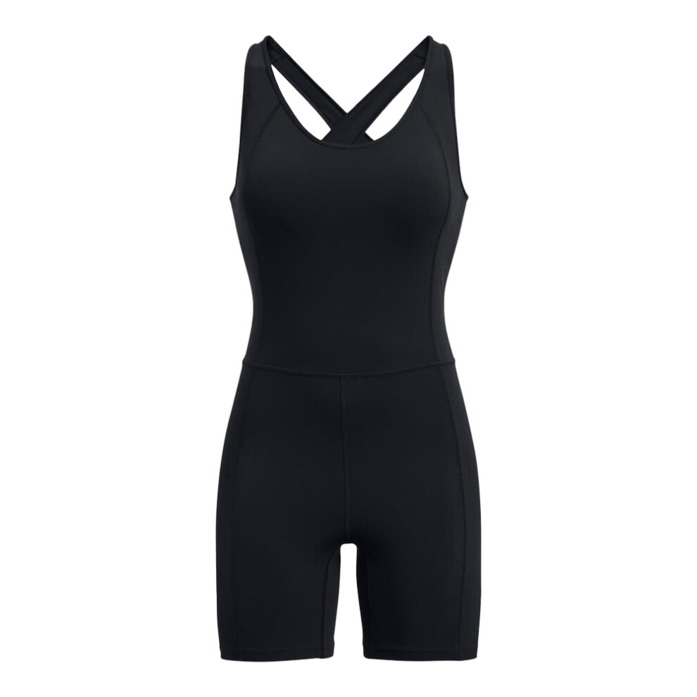 (10 UK, Black) Under Armour Womens/Ladies Meridian Short Bodysuit