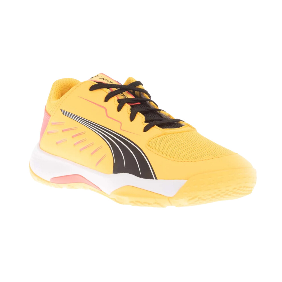 (5.5 UK Child, Yellow/Black) Puma Childrens/Kids Accelerate Trainers