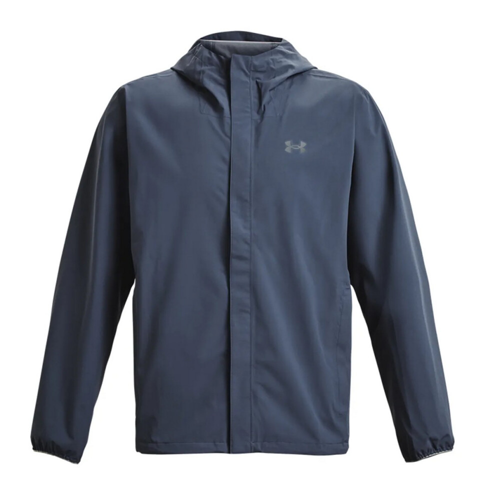 (S, Grey) Under Armour Mens Cloudstrike Stretch Jacket