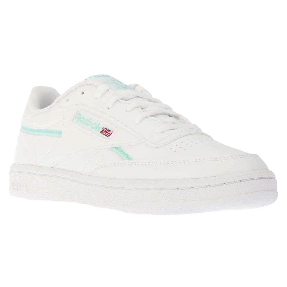 (3 UK, White) Reebok Womens/Ladies Club C 85 Vegan Trainers