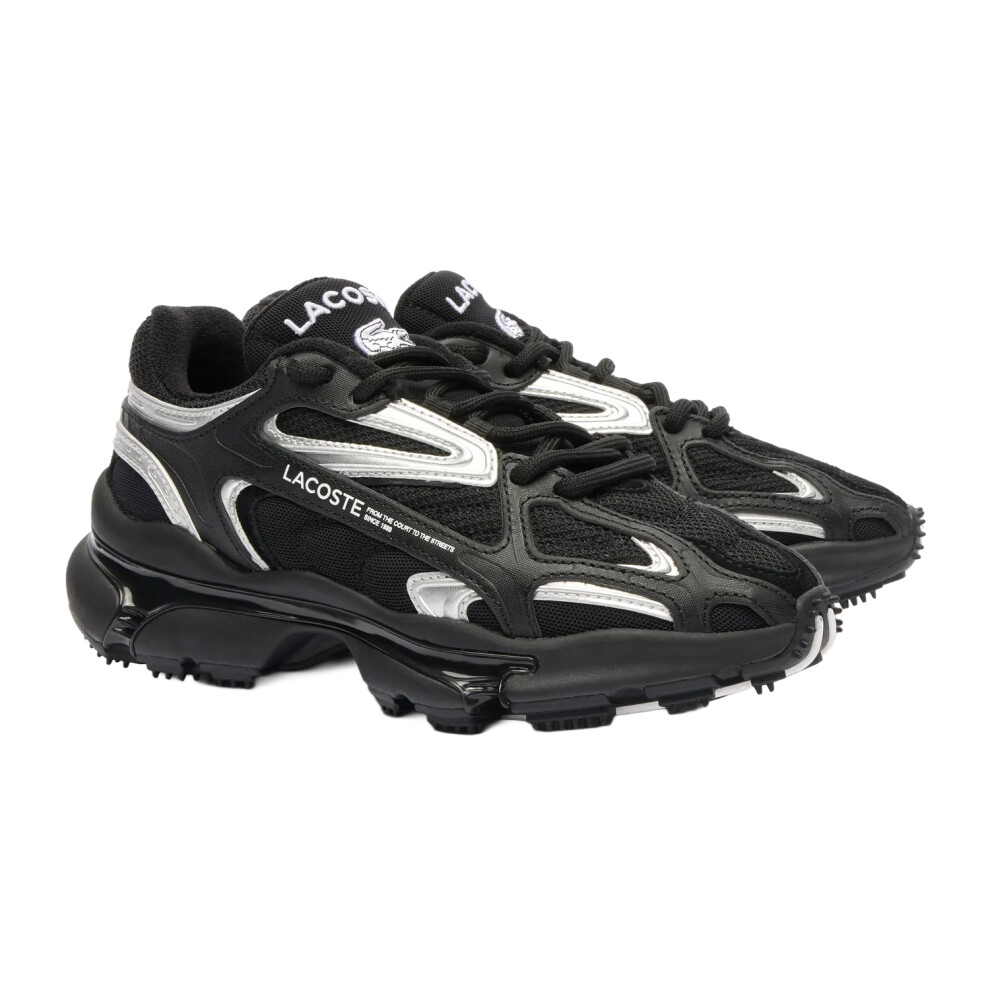 (3.5 UK, Black) Lacoste Mens L003 Trainers