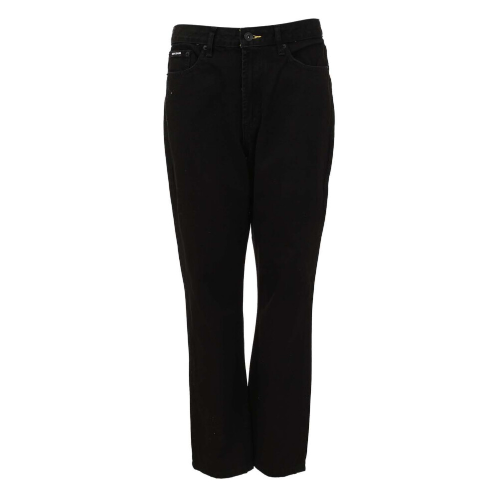(28R, Black) DKNY Womens/Ladies Broome Vintage High Rise Jeans