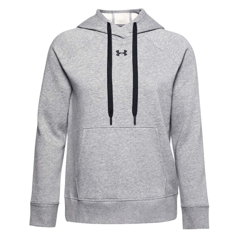 (L, Grey) Under Armour Womens/Ladies Rival HB Fleece Hoodie