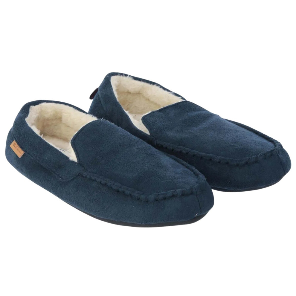 (7 UK, Navy) Ben Sherman Mens Casa Cartegena Moccasin Slippers
