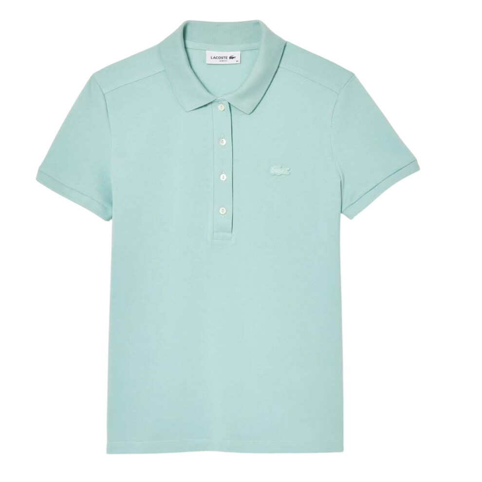 Lacoste Womens/Ladies L.12.D Mini Pique Slim Polo Shirt